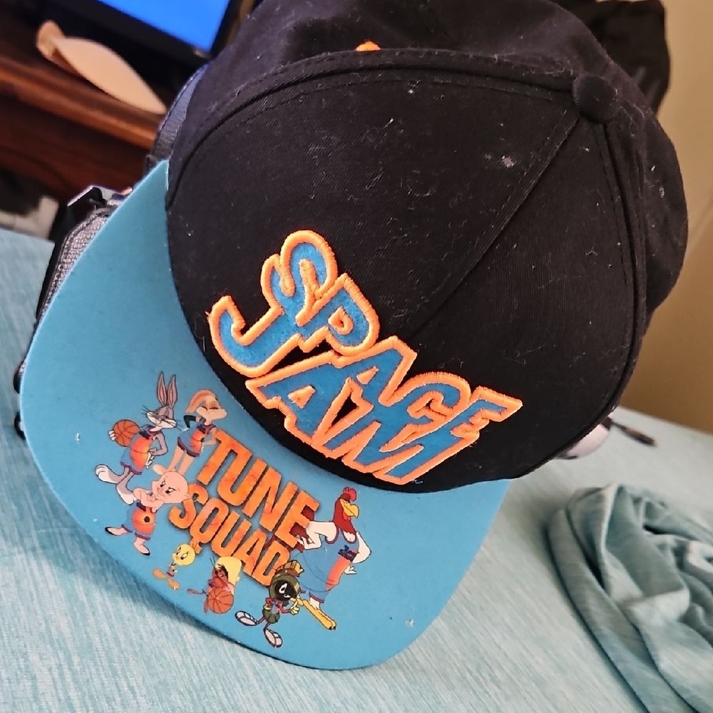 Space Jam Black and Blue Cap